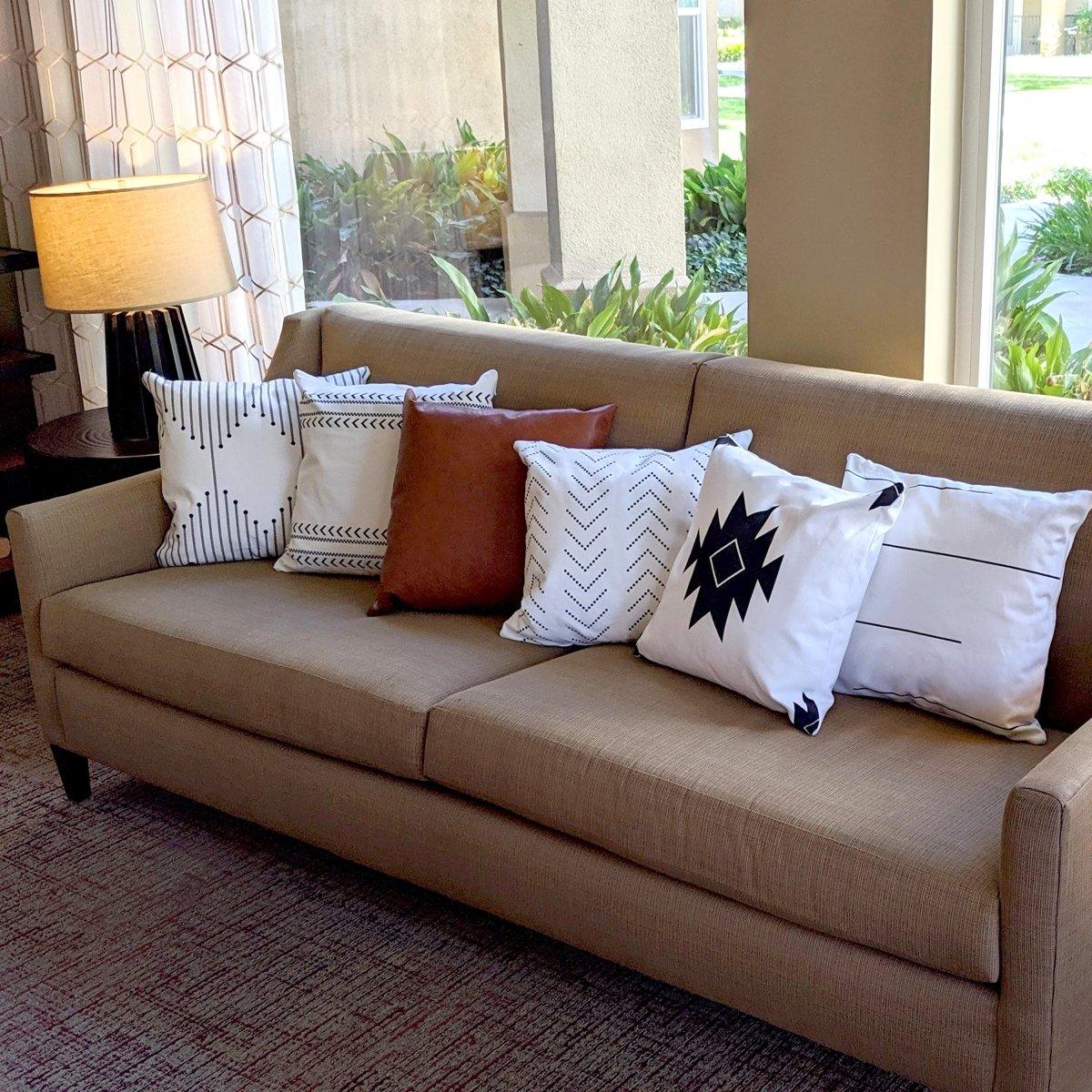 Farmhouse Pillow Collection — Amber & Neutral Sets