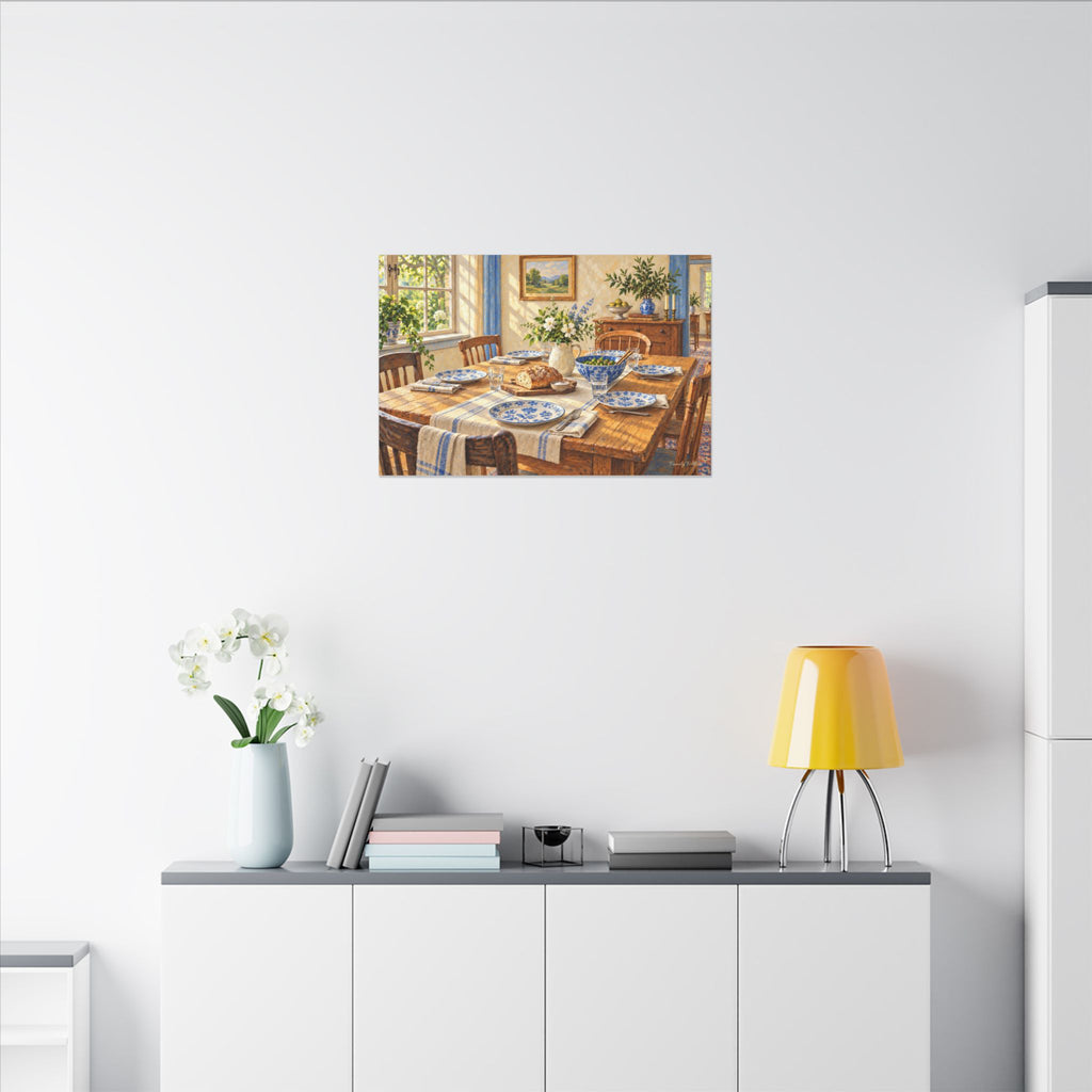 Sunday Supper — A Family Folklore Original | Canvas Wall Art