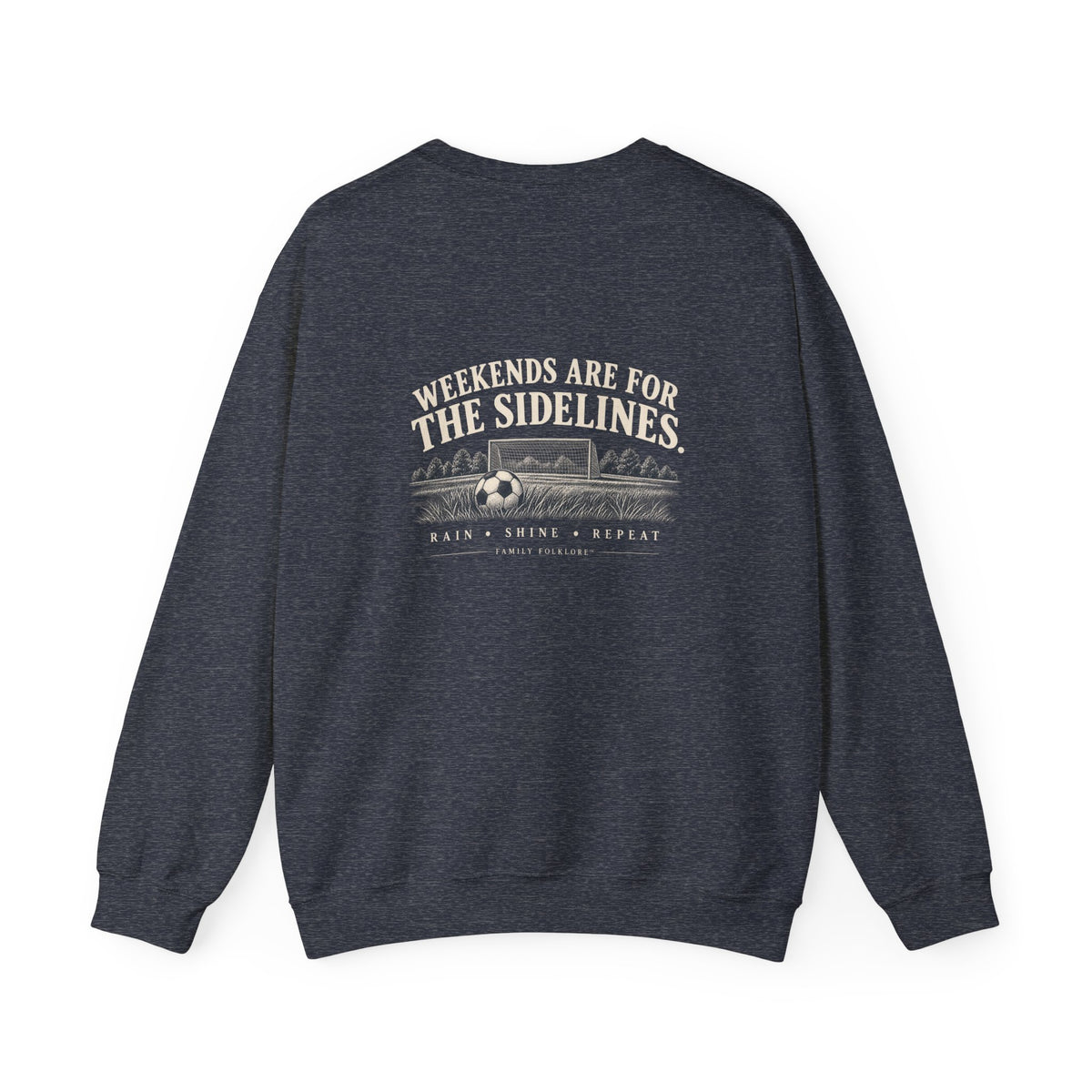 Weekends Are for the Sidelines Soccer Sweatshirt | Vintage Soccer Family Crewneck