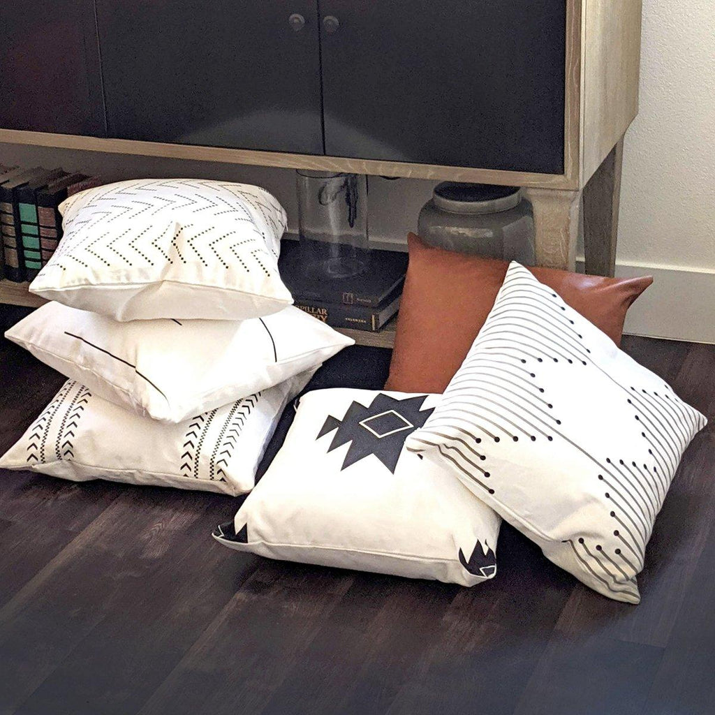 Farmhouse Pillow Collection — Amber & Neutral Sets