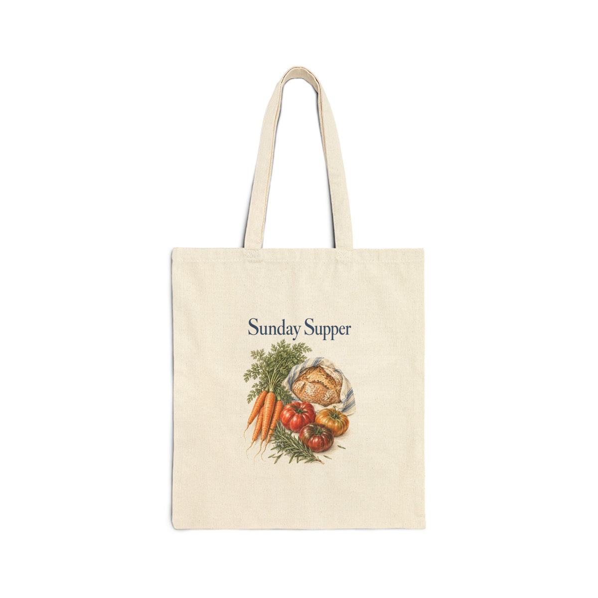 Sunday Supper — Natural Cotton Market Tote