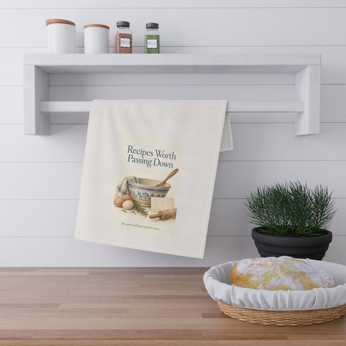 Recipes Worth Passing Down — Cotton Tea Towel