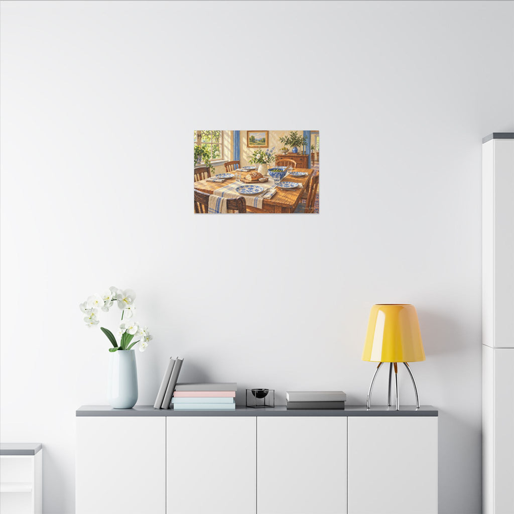 Sunday Supper — A Family Folklore Original | Canvas Wall Art