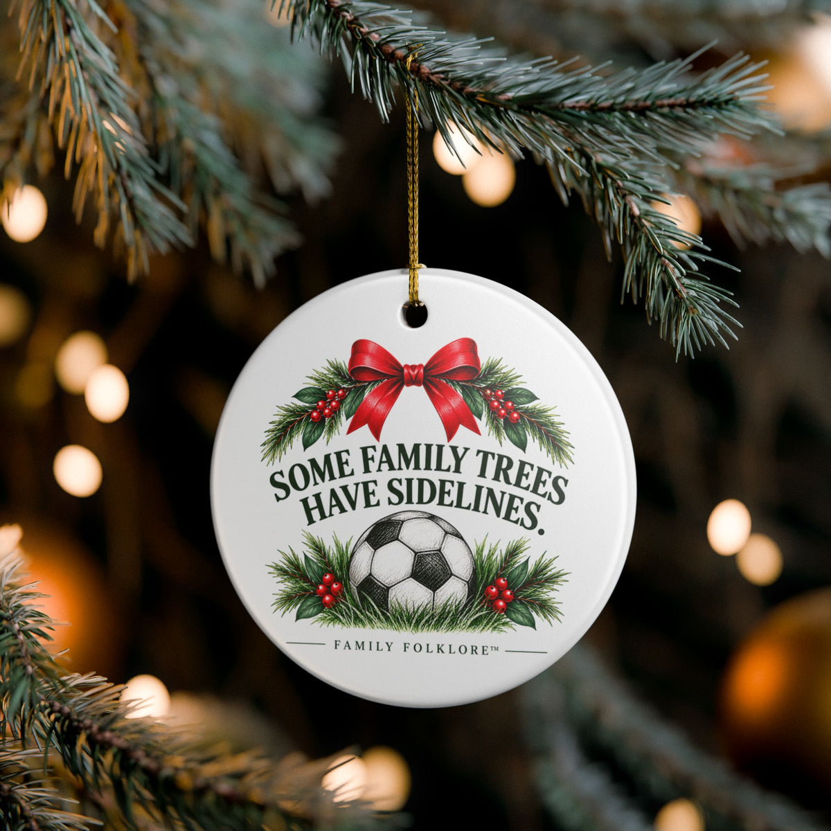 Sports Family Christmas Ornament — Five Sports