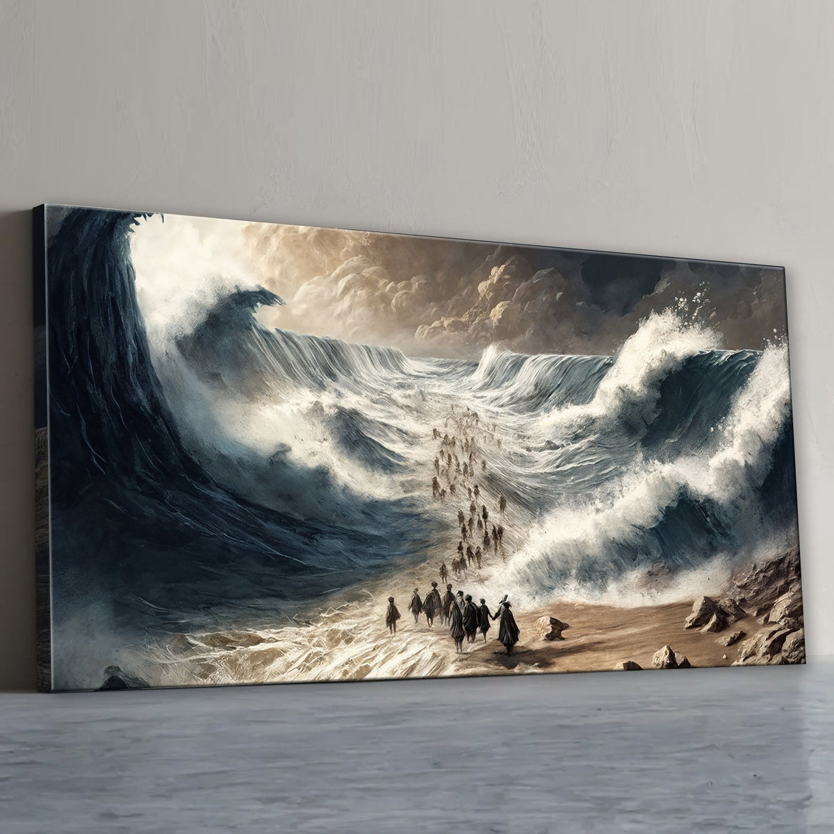 The Parting Christian Canvas Wall Art