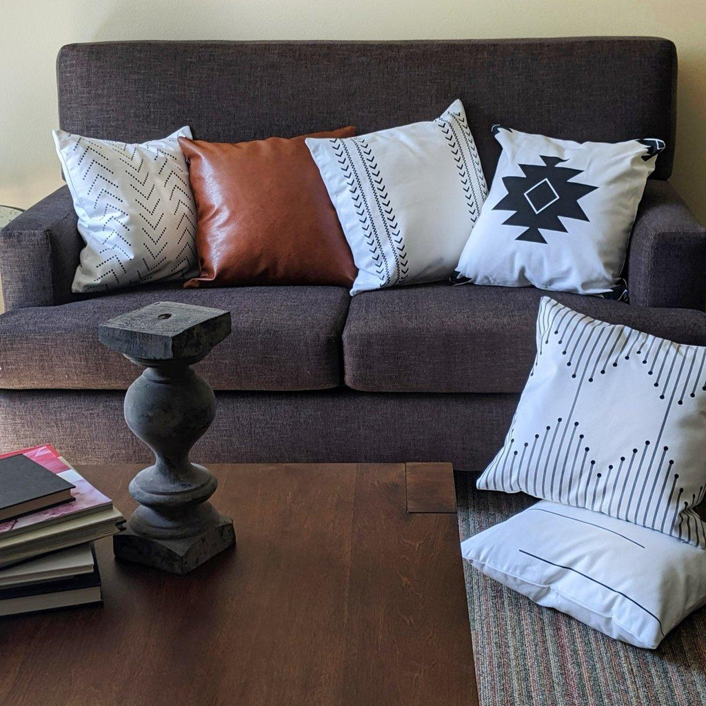 Farmhouse Pillow Collection — Amber & Neutral Sets