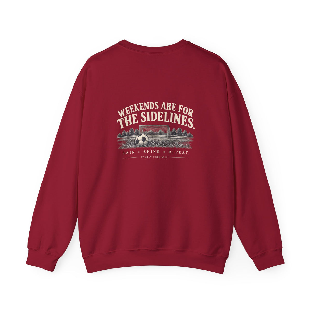 Weekends Are for the Sidelines Soccer Sweatshirt | Vintage Soccer Family Crewneck