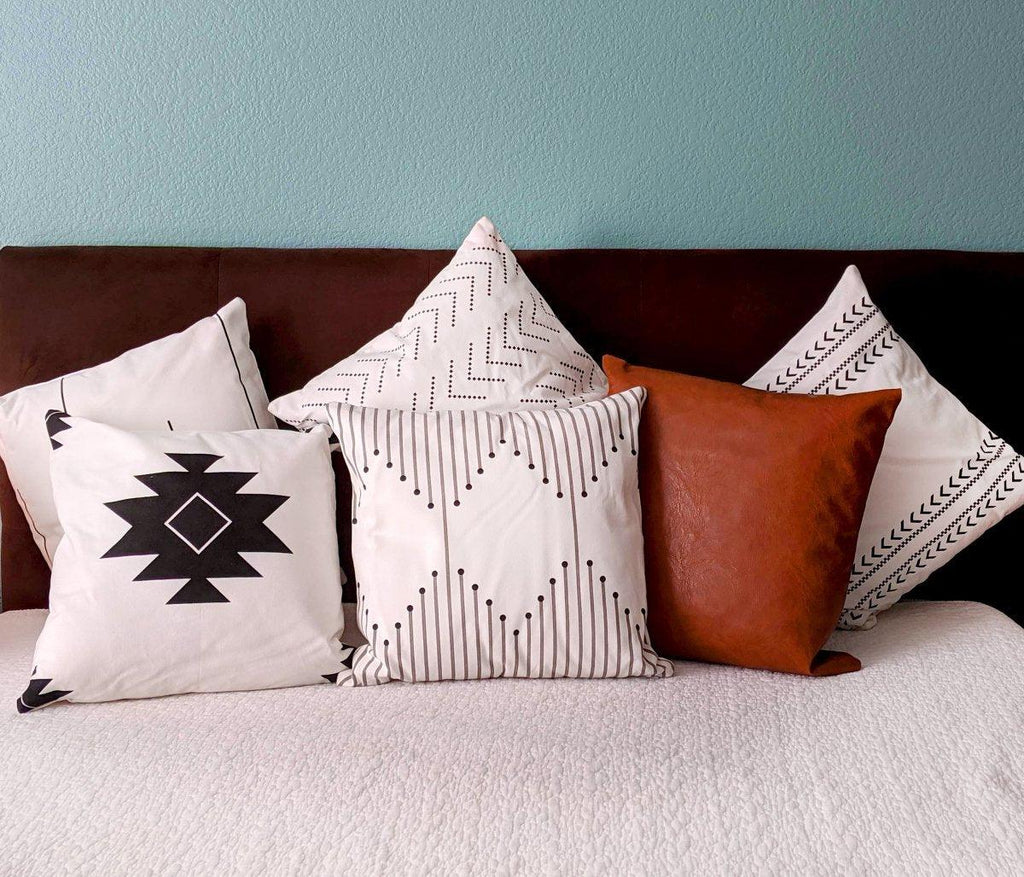 Farmhouse Pillow Collection — Amber & Neutral Sets