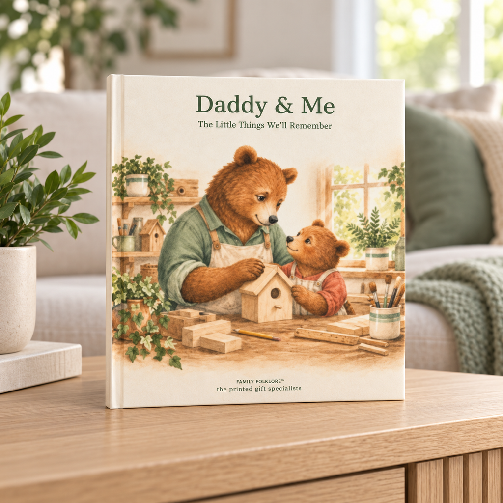 Daddy & Me Hardcover Keepsake Activity Book
