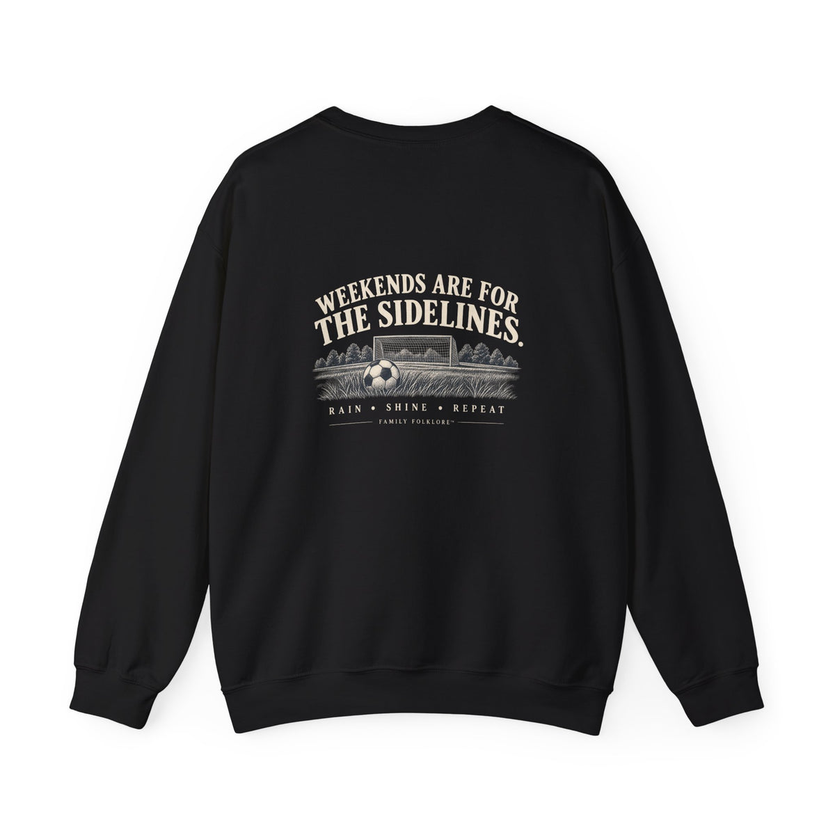 Weekends Are for the Sidelines Soccer Sweatshirt | Vintage Soccer Family Crewneck