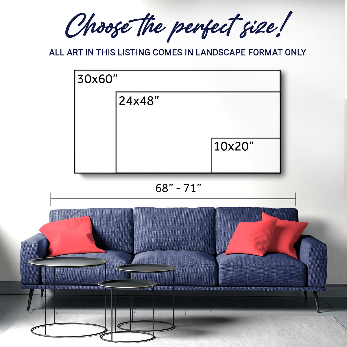 Faith, Hope & Love Christian Canvas Wall Art