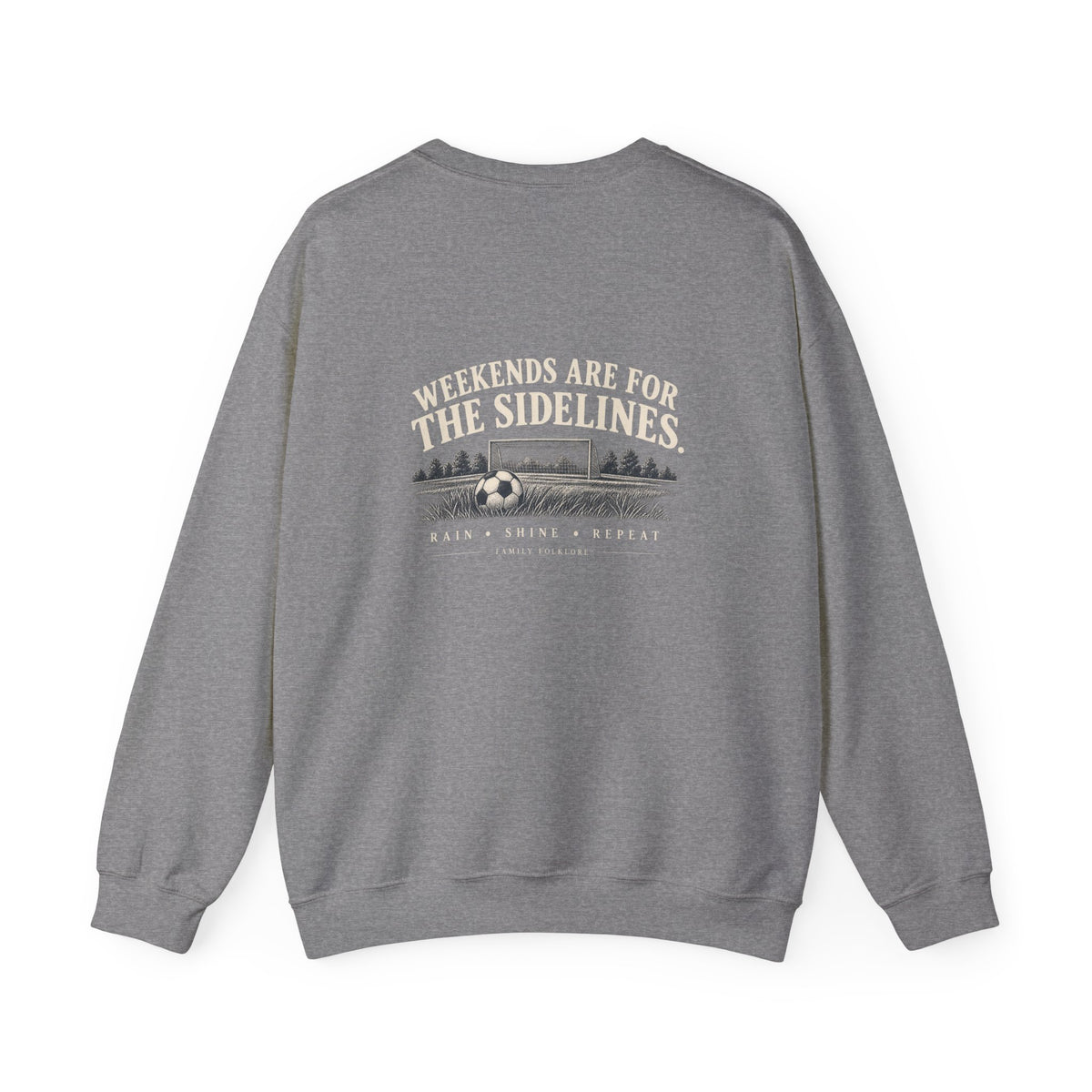 Weekends Are for the Sidelines Soccer Sweatshirt | Vintage Soccer Family Crewneck