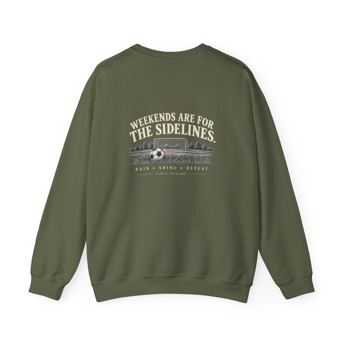 Weekends Are for the Sidelines Soccer Sweatshirt | Vintage Soccer Family Crewneck