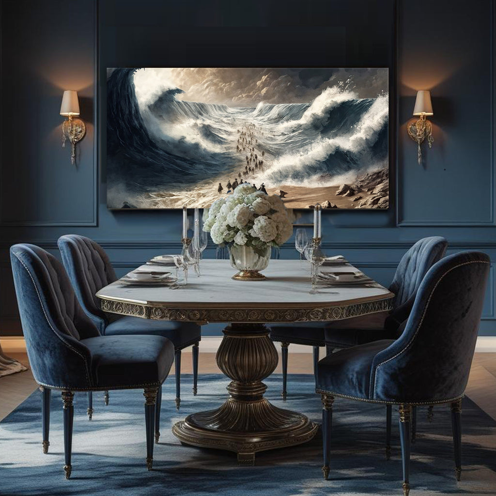 The Parting Christian Canvas Wall Art