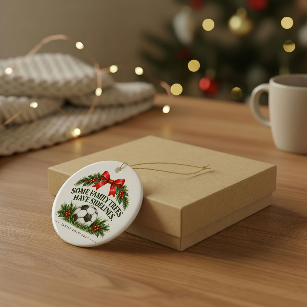 Sports Family Christmas Ornament — Five Sports