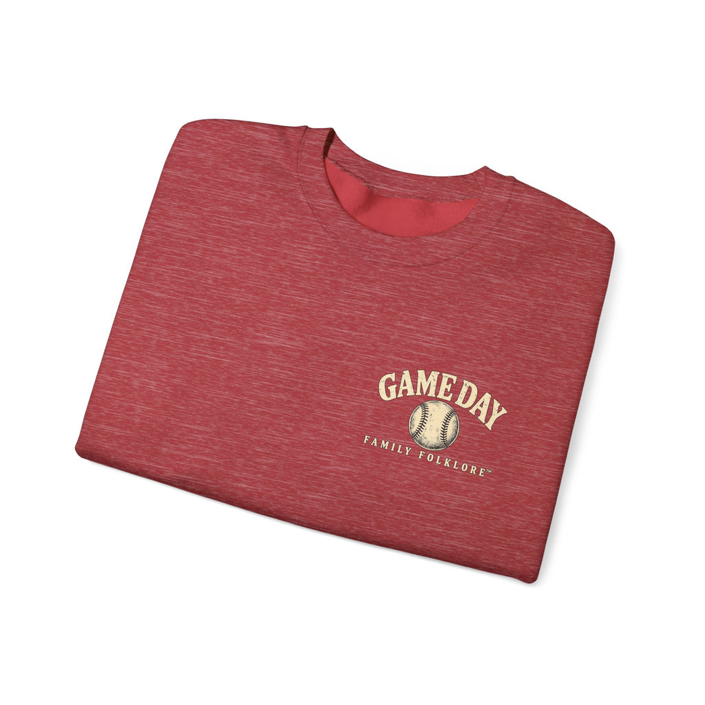 Weekends Are for the Ballpark Baseball Sweatshirt | Family Folklore™