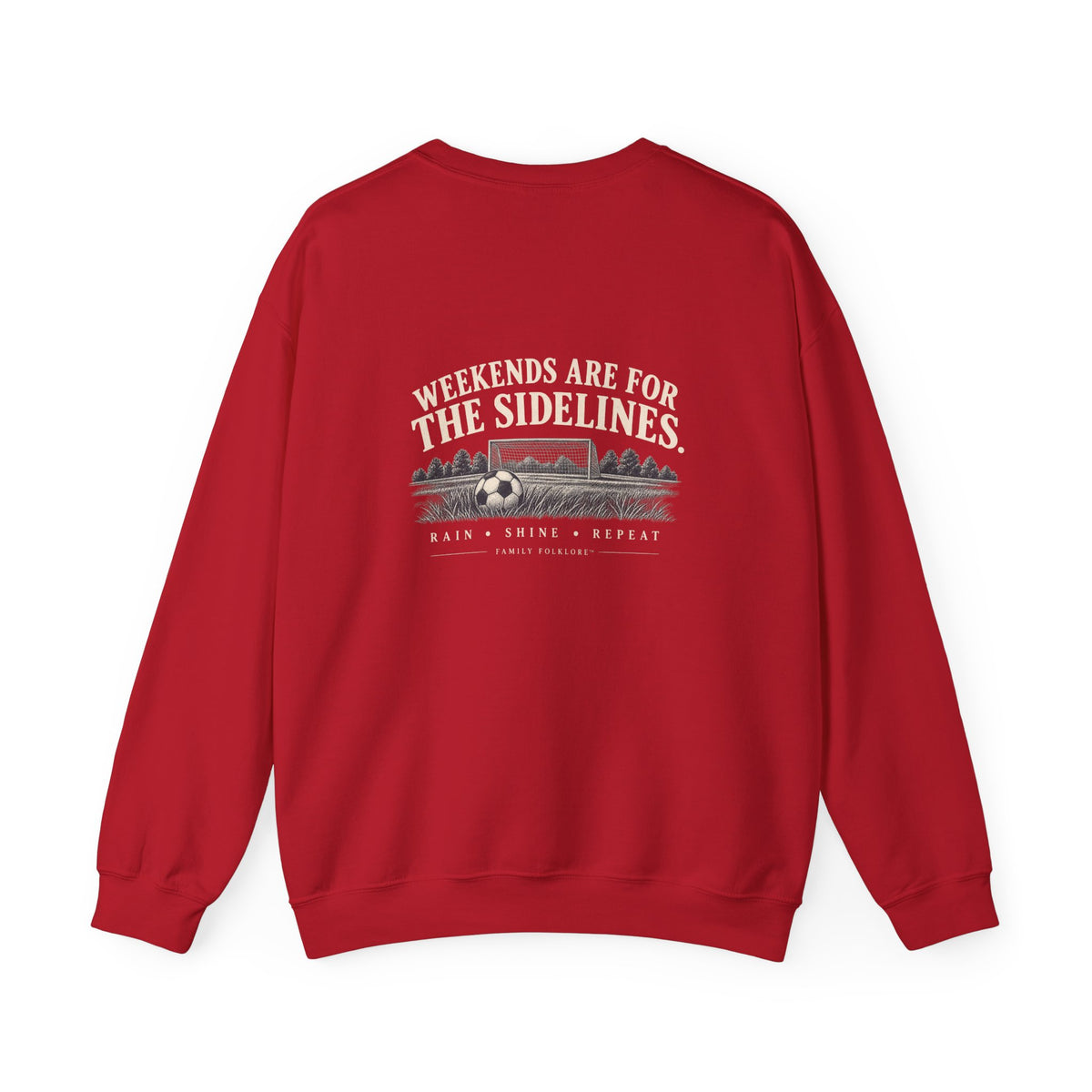 Weekends Are for the Sidelines Soccer Sweatshirt | Vintage Soccer Family Crewneck