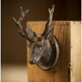 Cast Iron Stag Head Wall Decor