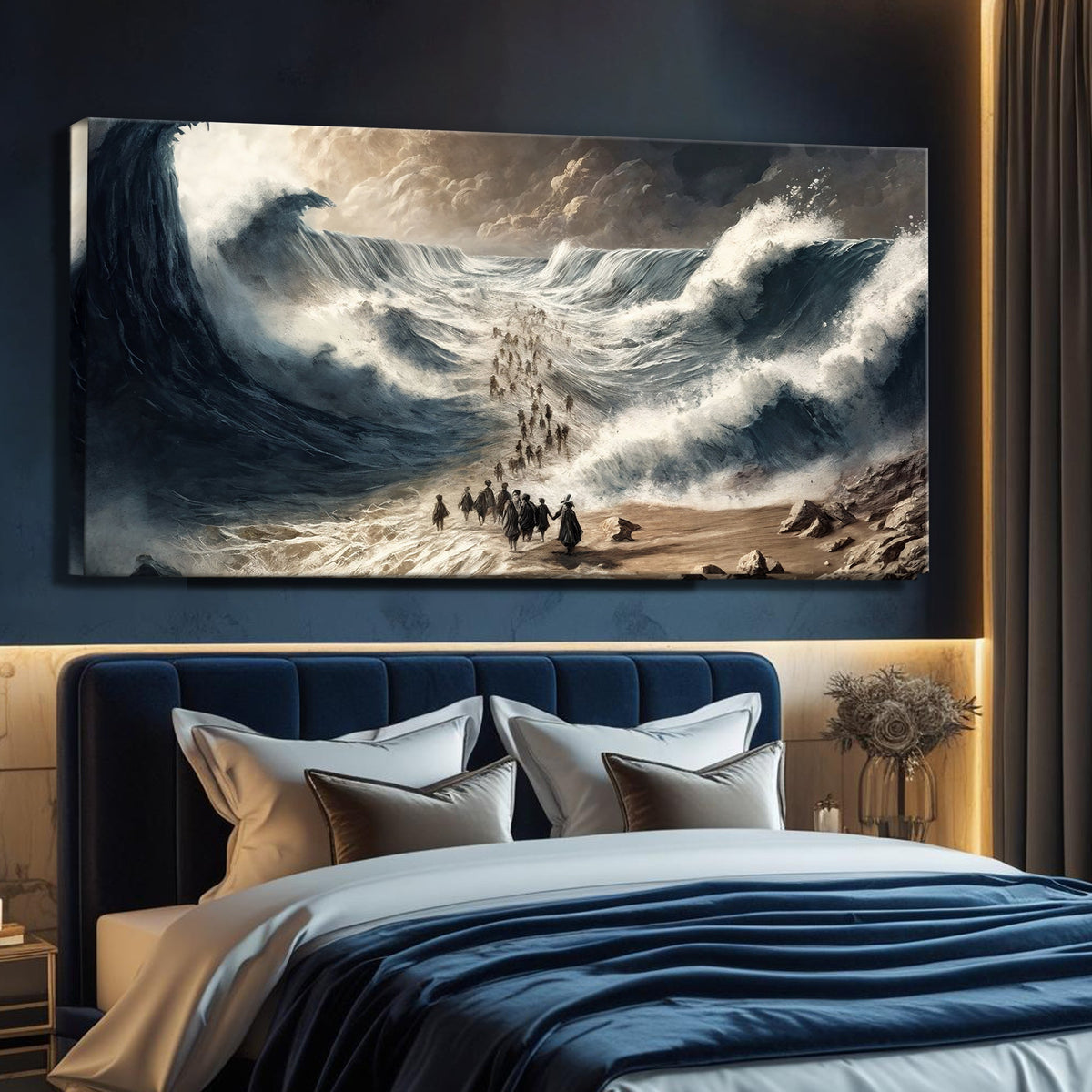 The Parting Christian Canvas Wall Art