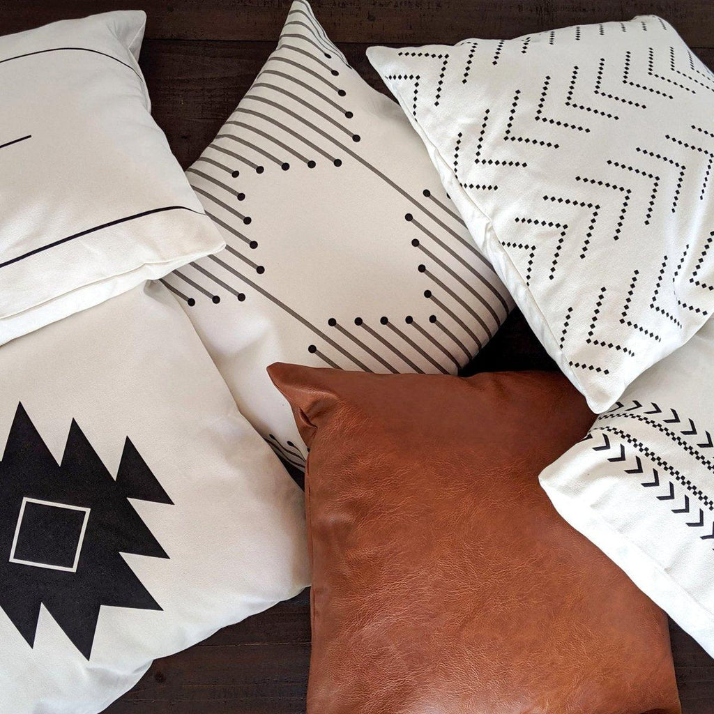 Farmhouse Pillow Collection — Amber & Neutral Sets