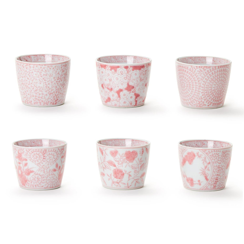 Mini Porcelain Cachepots — Choice of Color & Design