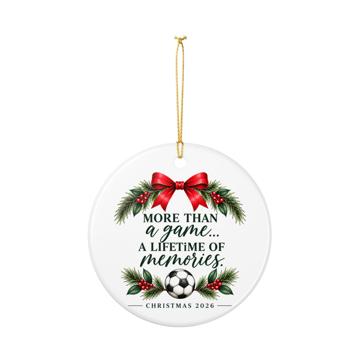 Sports Family Christmas Ornament — Five Sports
