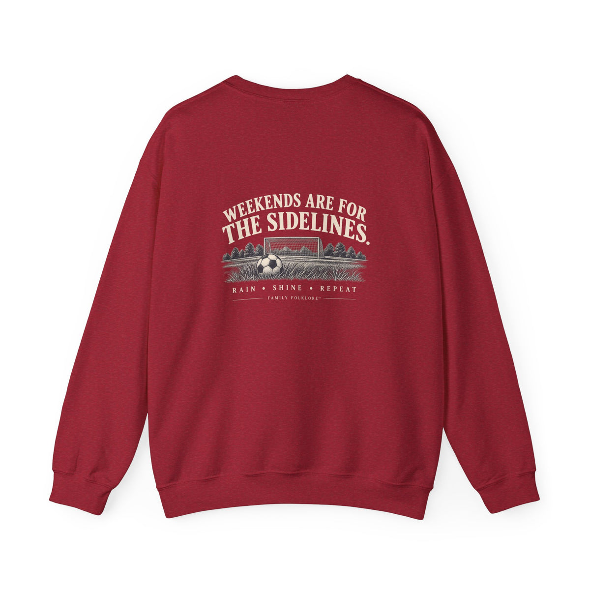 Weekends Are for the Sidelines Soccer Sweatshirt | Vintage Soccer Family Crewneck
