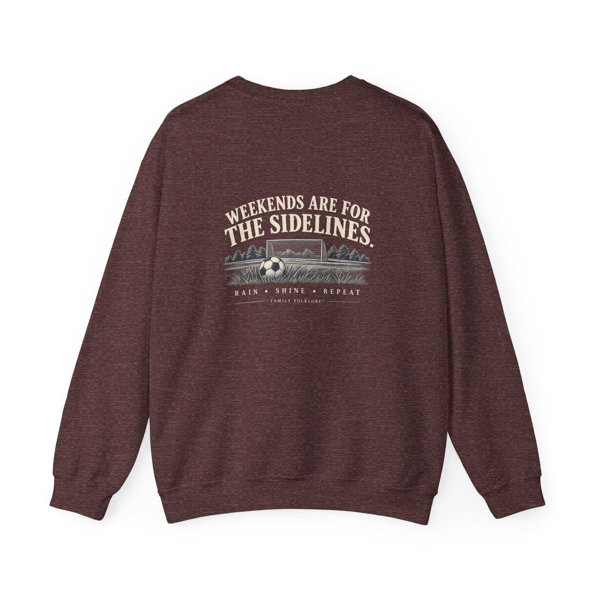 Weekends Are for the Sidelines Soccer Sweatshirt | Vintage Soccer Family Crewneck