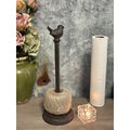 Cast Iron Animal Paper Towel Holder