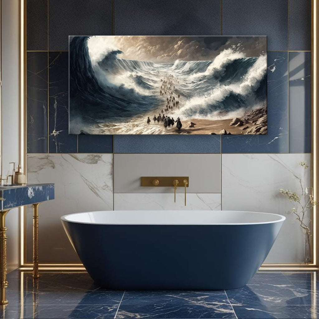 The Parting Christian Canvas Wall Art