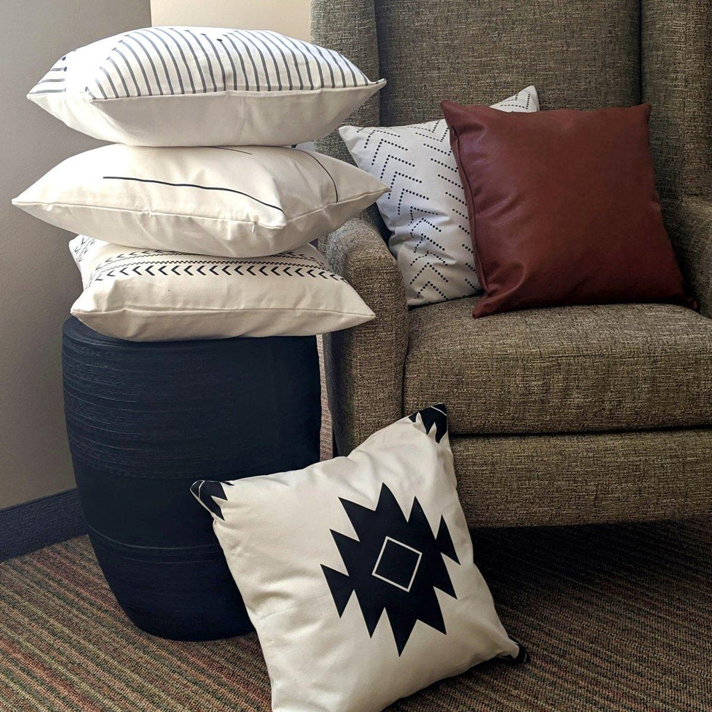Farmhouse Pillow Collection — Amber & Neutral Sets
