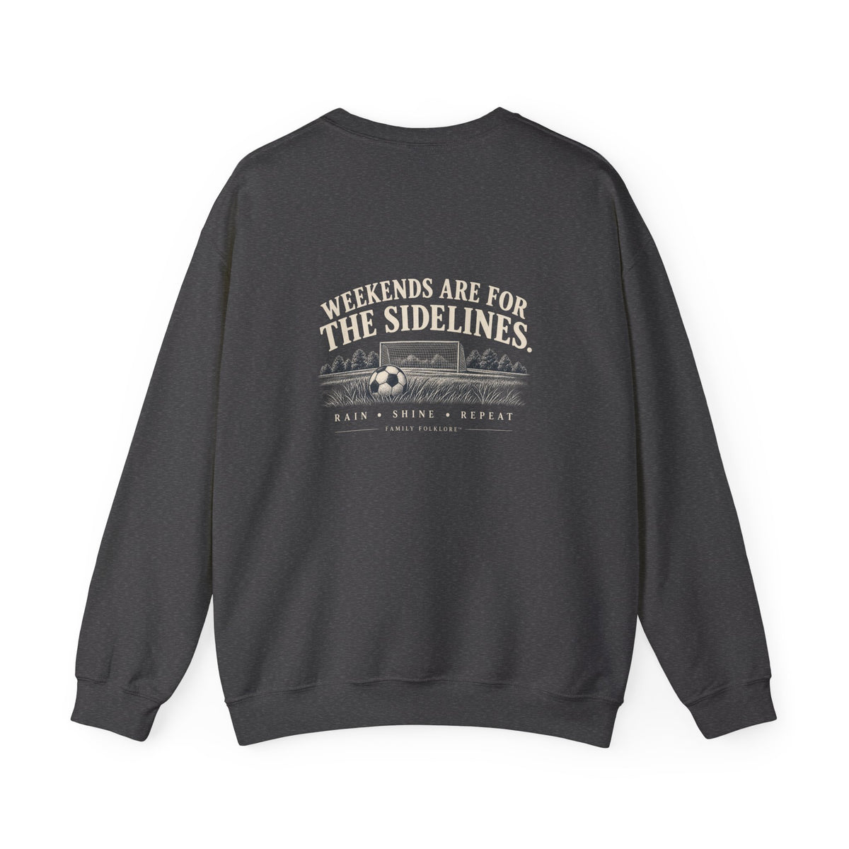 Weekends Are for the Sidelines Soccer Sweatshirt | Vintage Soccer Family Crewneck