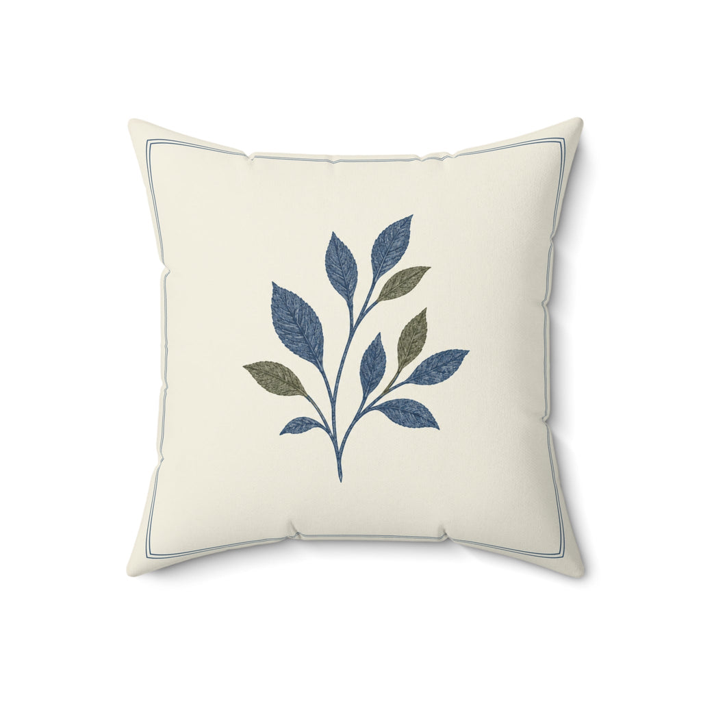 Gathered at Home — Leafy Pillow with Insert | 18 × 18