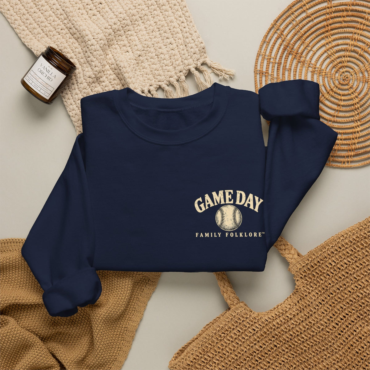 Weekends Are for the Ballpark Baseball Sweatshirt | Family Folklore™