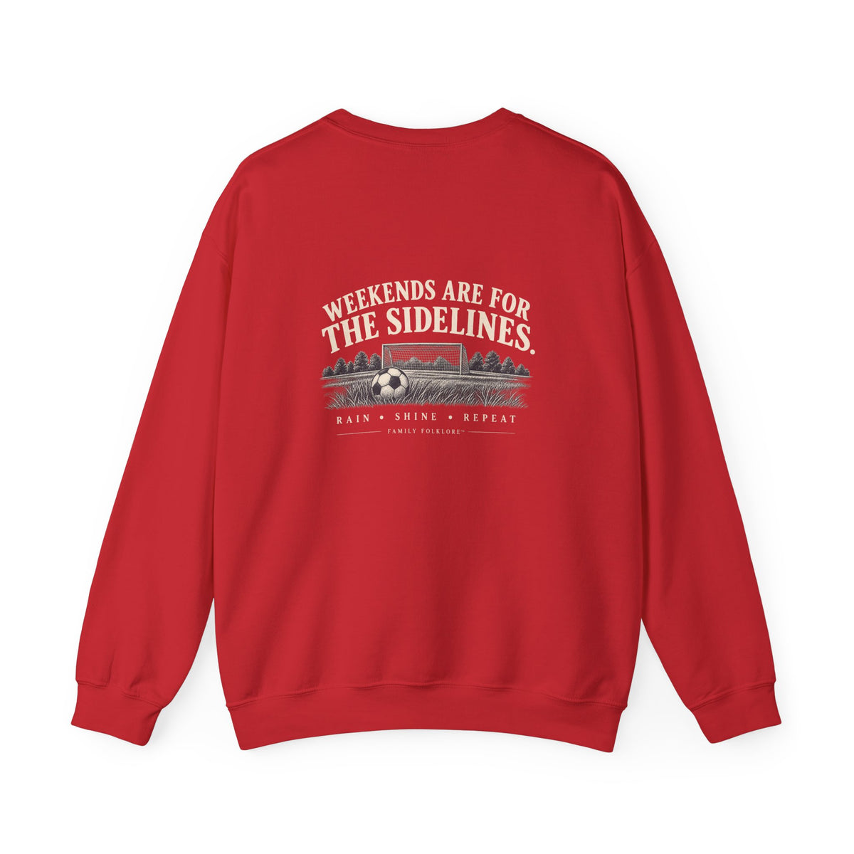 Weekends Are for the Sidelines Soccer Sweatshirt | Vintage Soccer Family Crewneck