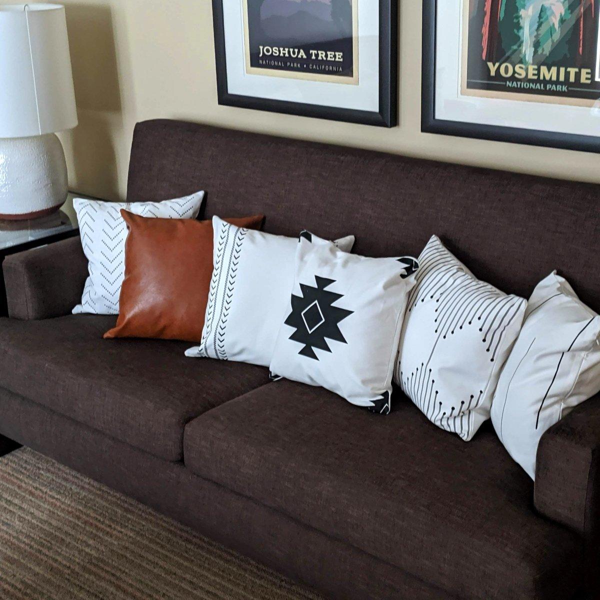 Farmhouse Pillow Collection — Amber & Neutral Sets