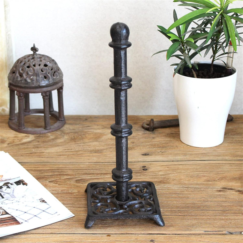 Cast Iron Animal Paper Towel Holder