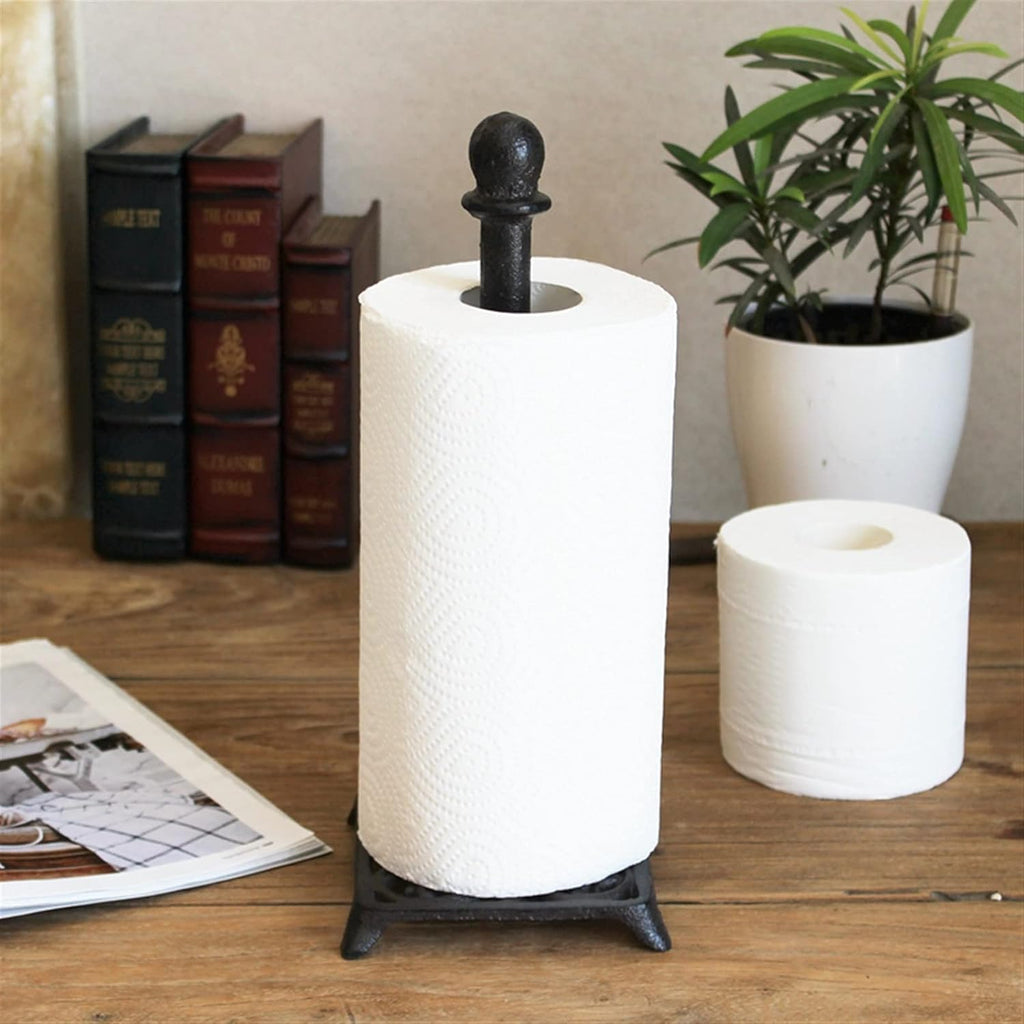 Cast Iron Animal Paper Towel Holder