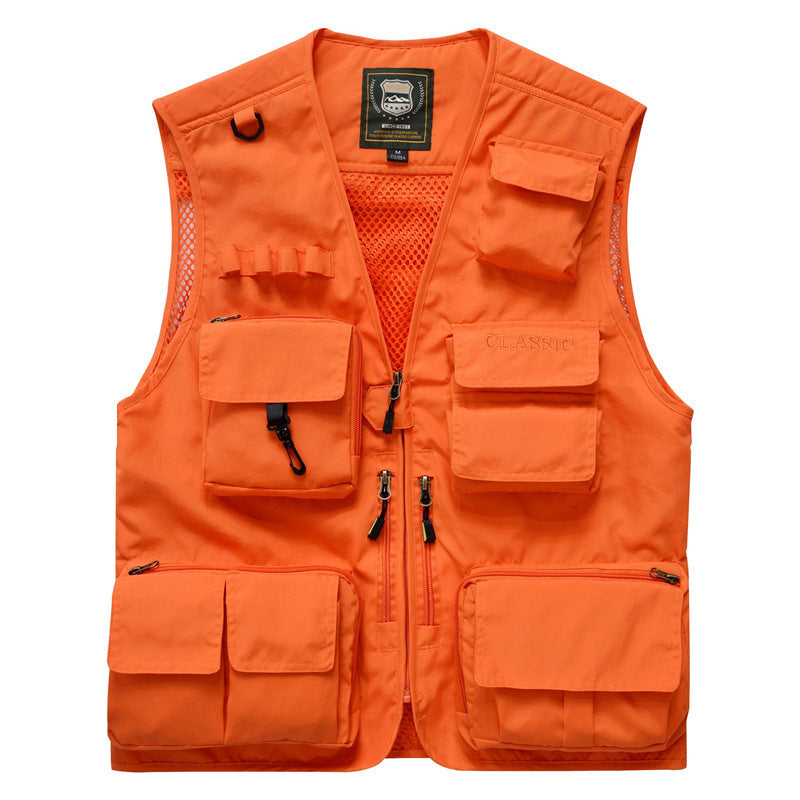 Multi-Pocket Fishing Vest