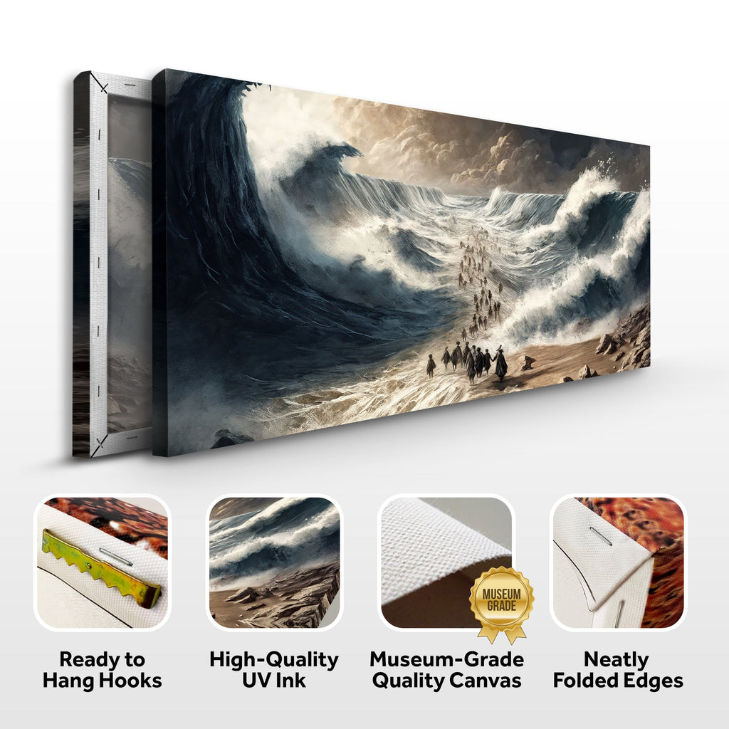 The Parting Christian Canvas Wall Art