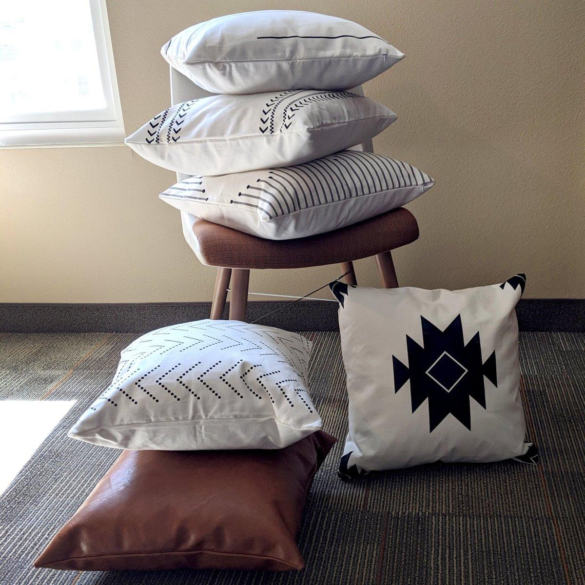 Farmhouse Pillow Collection — Amber & Neutral Sets