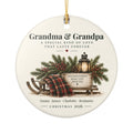 Personalized Grandparents Christmas Ornament — Grandchildren Names