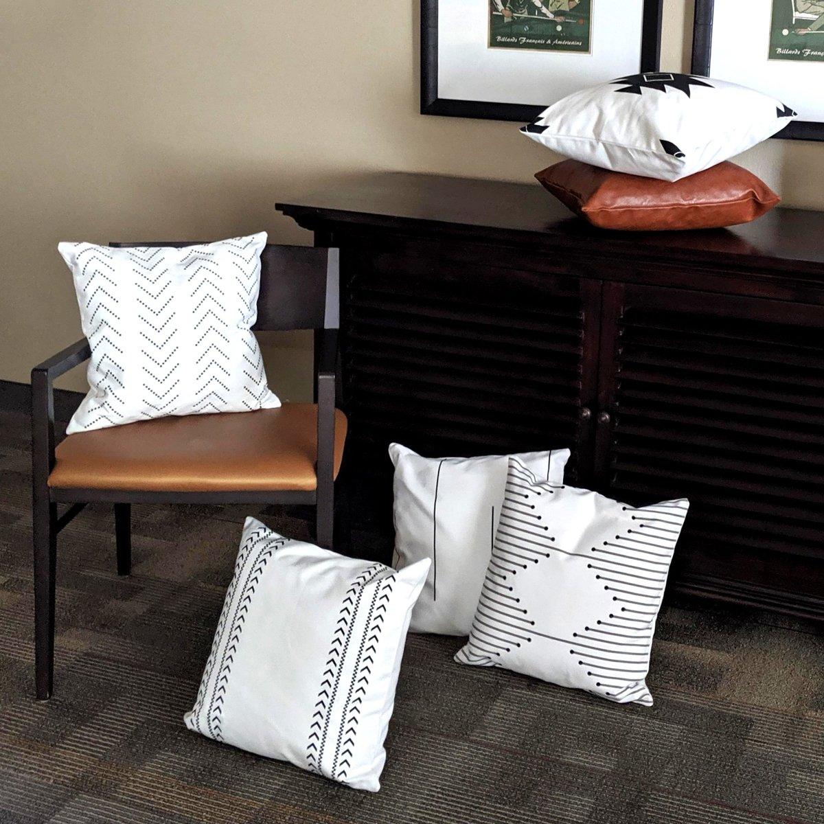 Farmhouse Pillow Collection — Amber & Neutral Sets