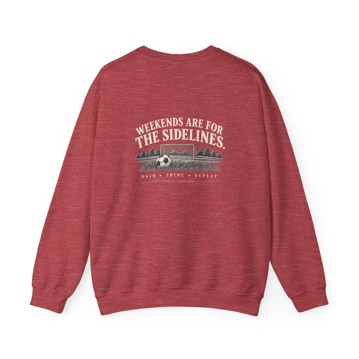 Weekends Are for the Sidelines Soccer Sweatshirt | Vintage Soccer Family Crewneck