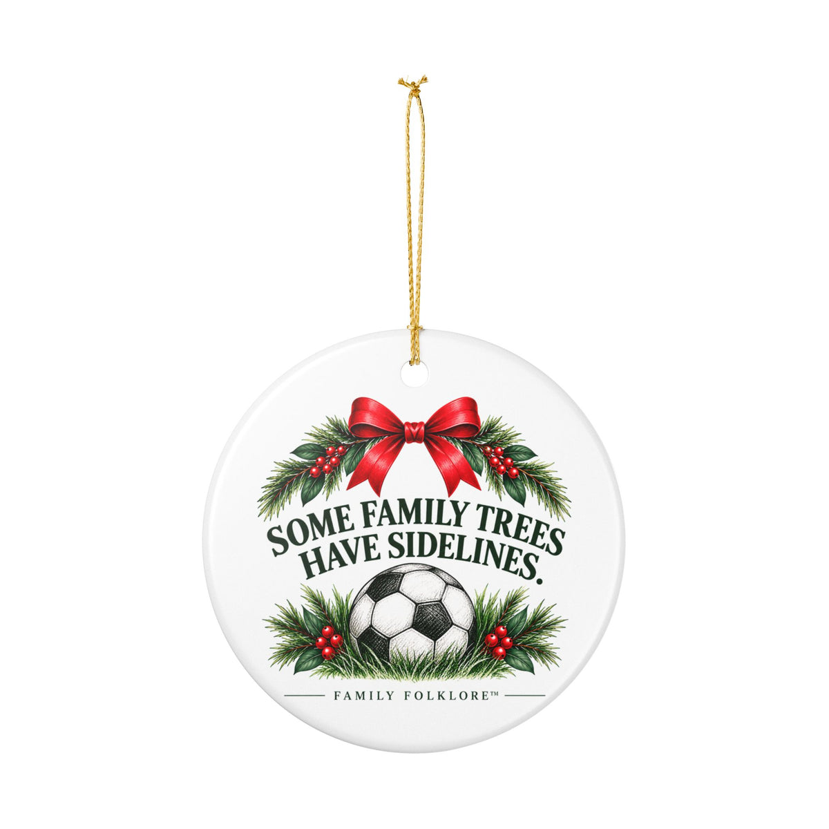 Sports Family Christmas Ornament — Five Sports