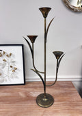 Botanical Iron Taper Candle Holder