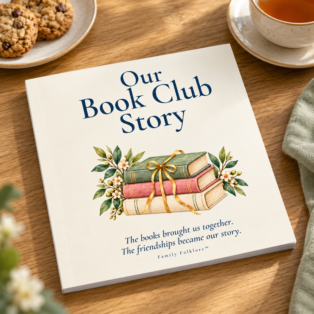 Our Book Club Story: A Keepsake of Books & Friendships