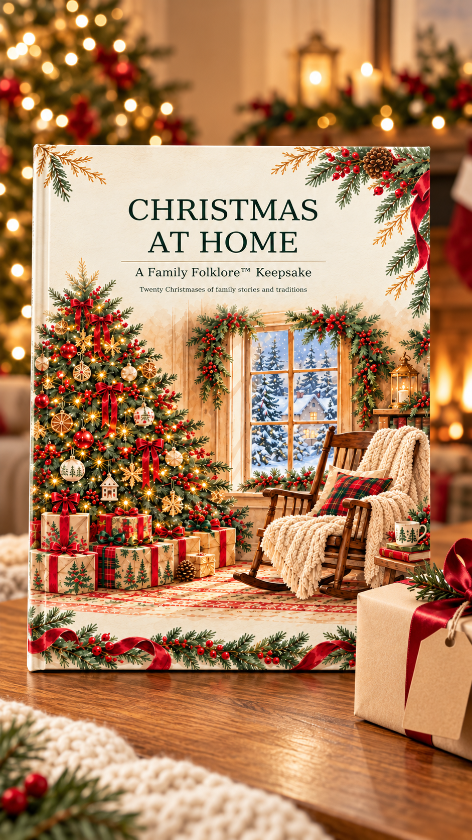 Christmas at Home — A Family Christmas Memory Book | Family Folklore™