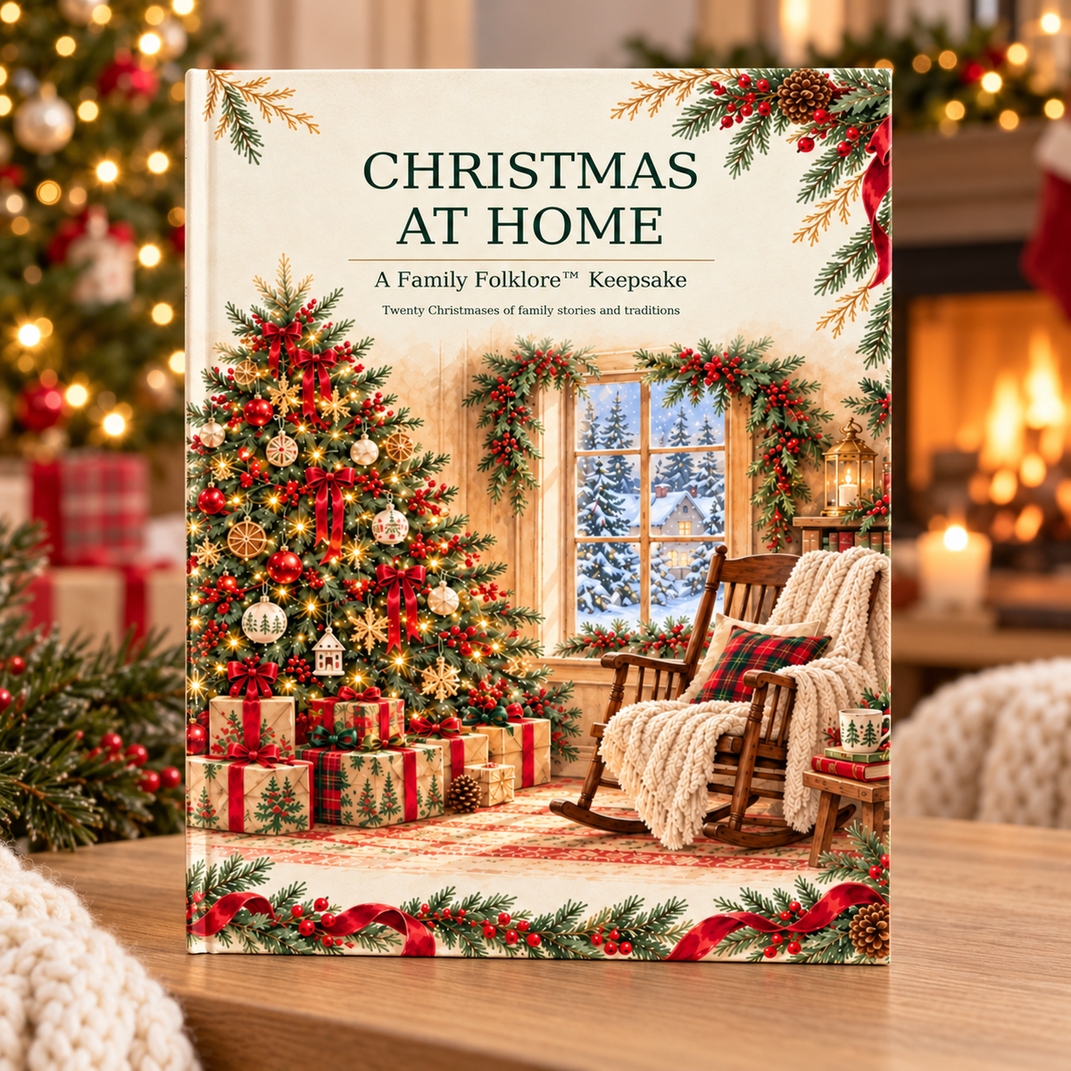 Christmas at Home — A Family Christmas Memory Book | Family Folklore™
