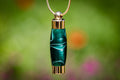 Emerald Memorial Keepsake for Ashes or Hair